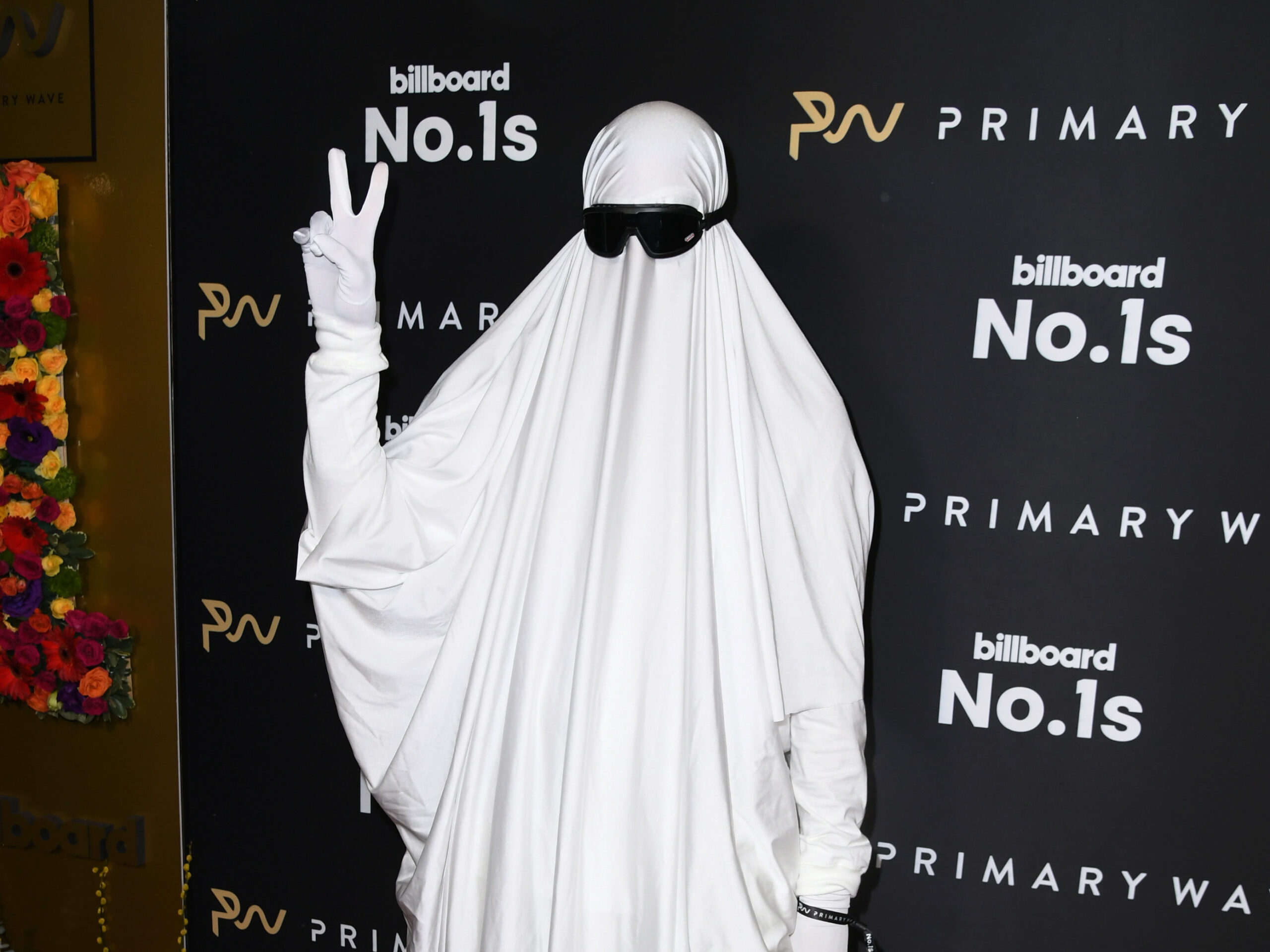 The anonymous producer Ghostwriter, seen here in February at a Grammy party at the Waldorf Astoria Beverly Hills, created a stir in 2023 with the single "Heart on My Sleeve," which used deepfake technology to recreate the voices and styles of Drake and The Weeknd without either artist's involvement or permission.