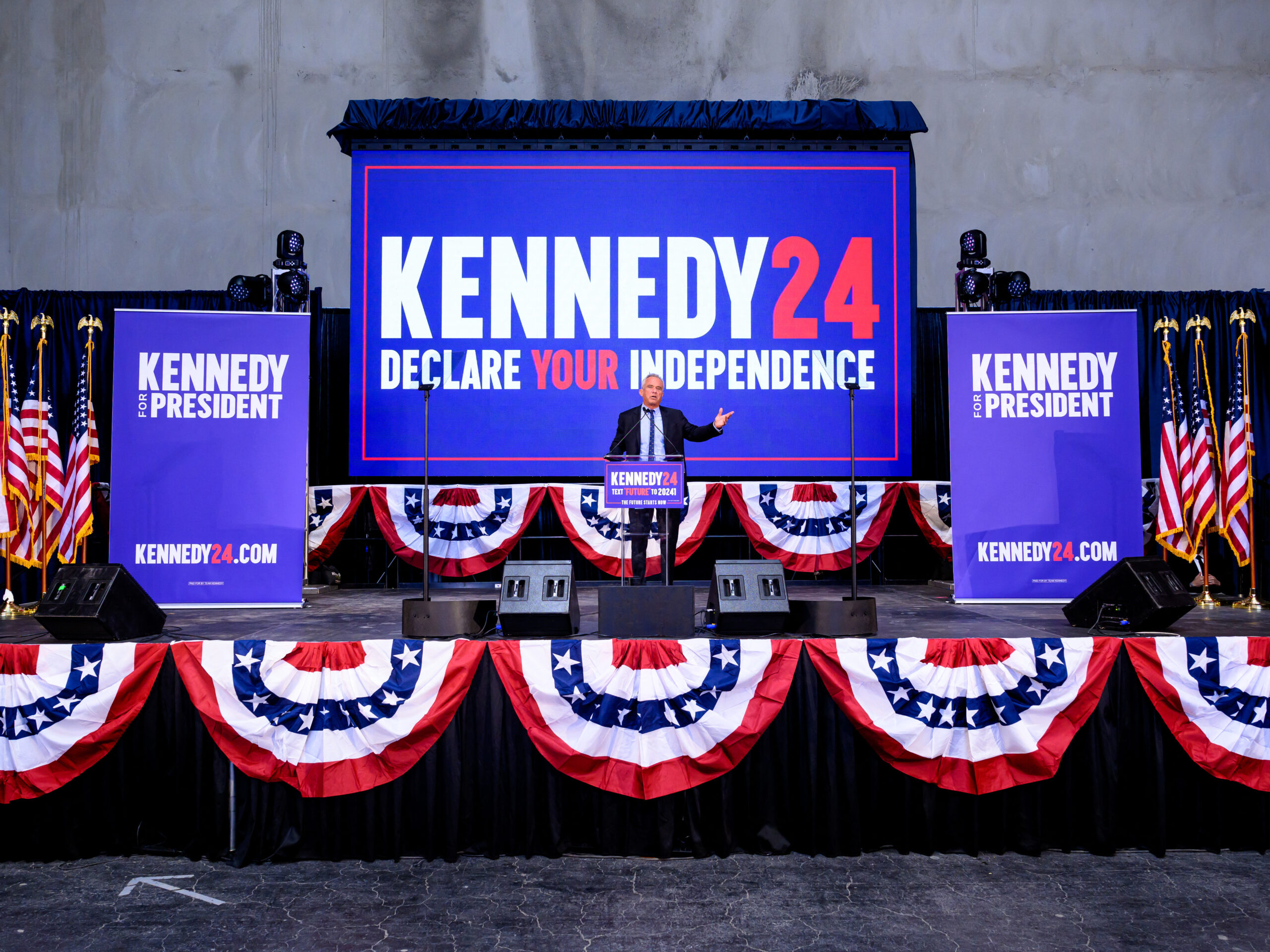 The Kennedys endorse Biden, not their family member RFK Jr.