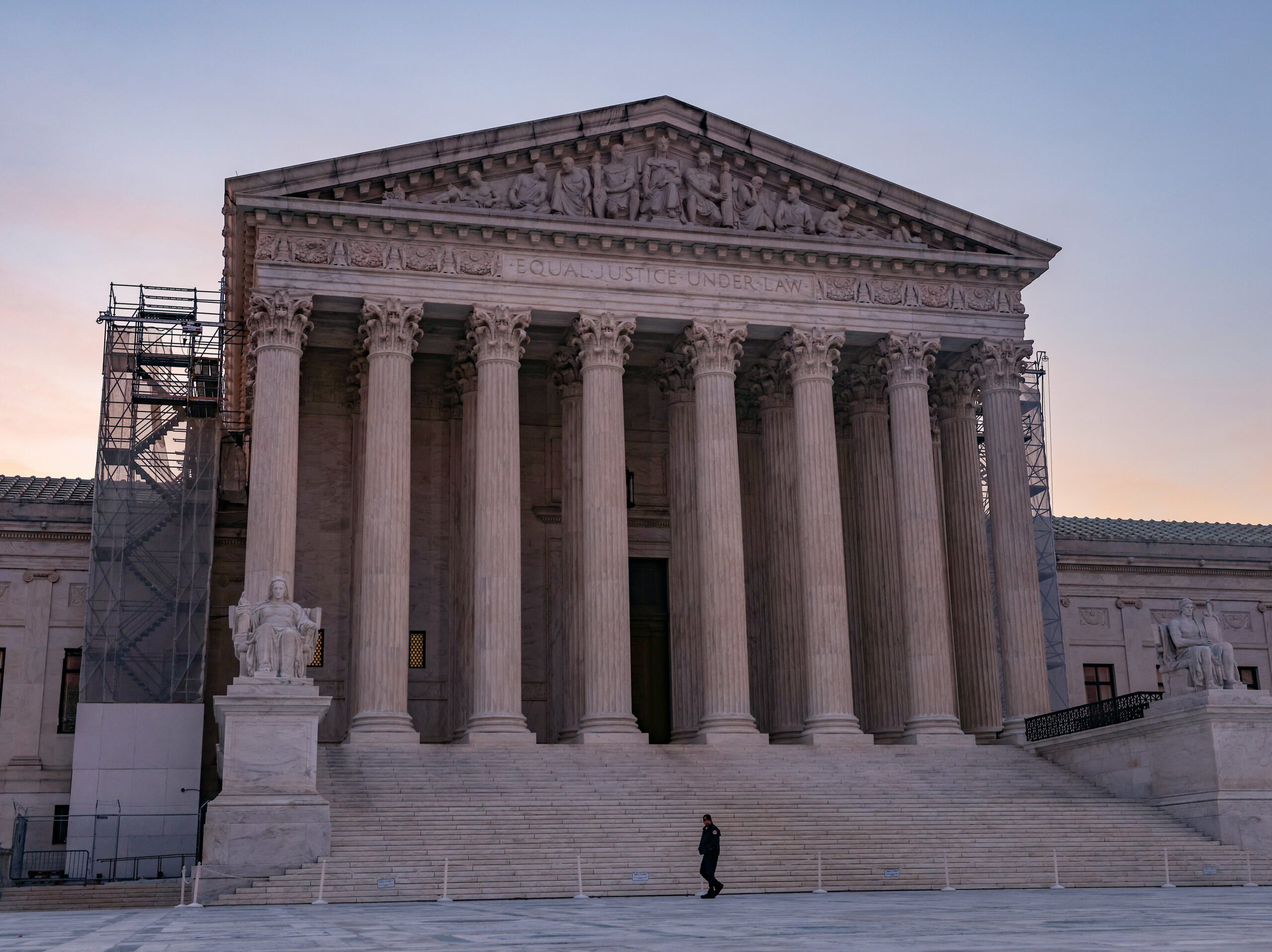 A view of the U.S. Supreme Court on March 26.