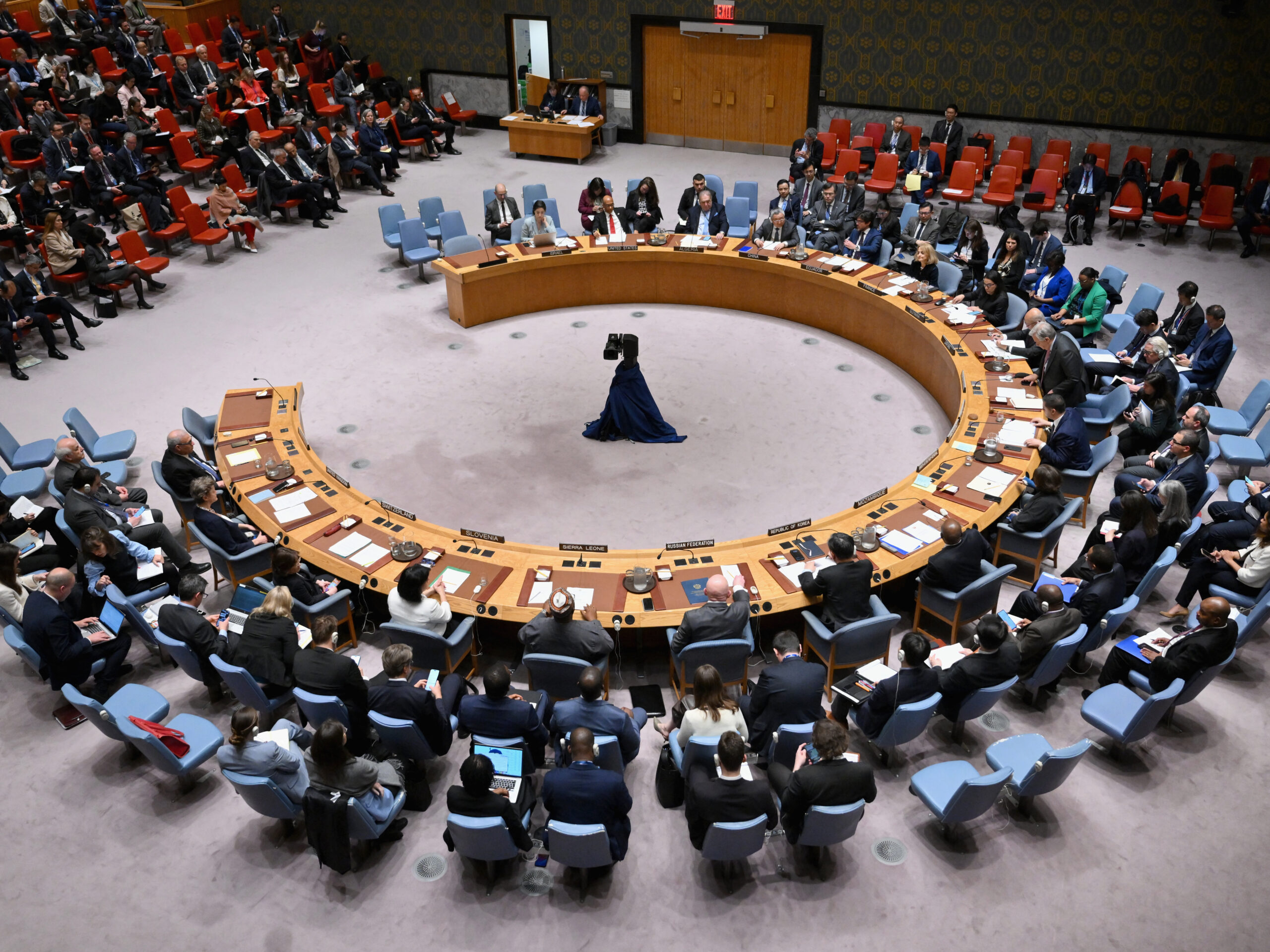 The United Nations Security Council met Thursday to debate whether the U.N. should admit the State of Palestine as a full voting member.