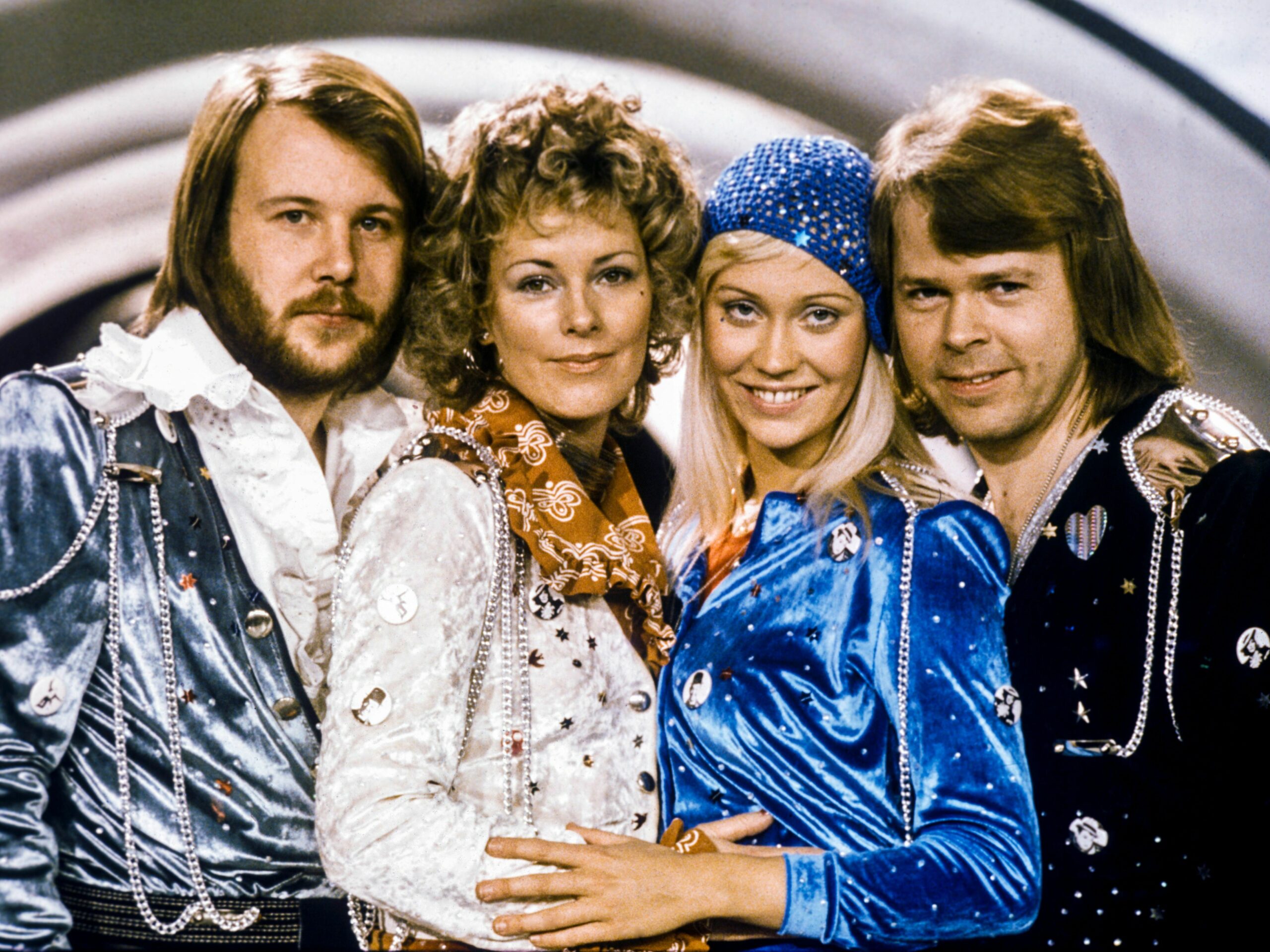 Swedish pop giants ABBA, shown here posing in Stockholm in 1974, have been named to the Library of Congress' National Recording Registry.