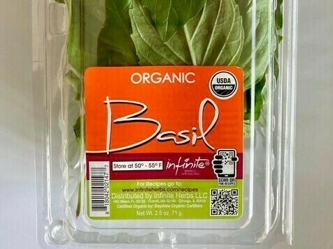 Infinite Herbs-brand organic basil recalled by Trader Joe's have been linked to salmonella infections in several states.
