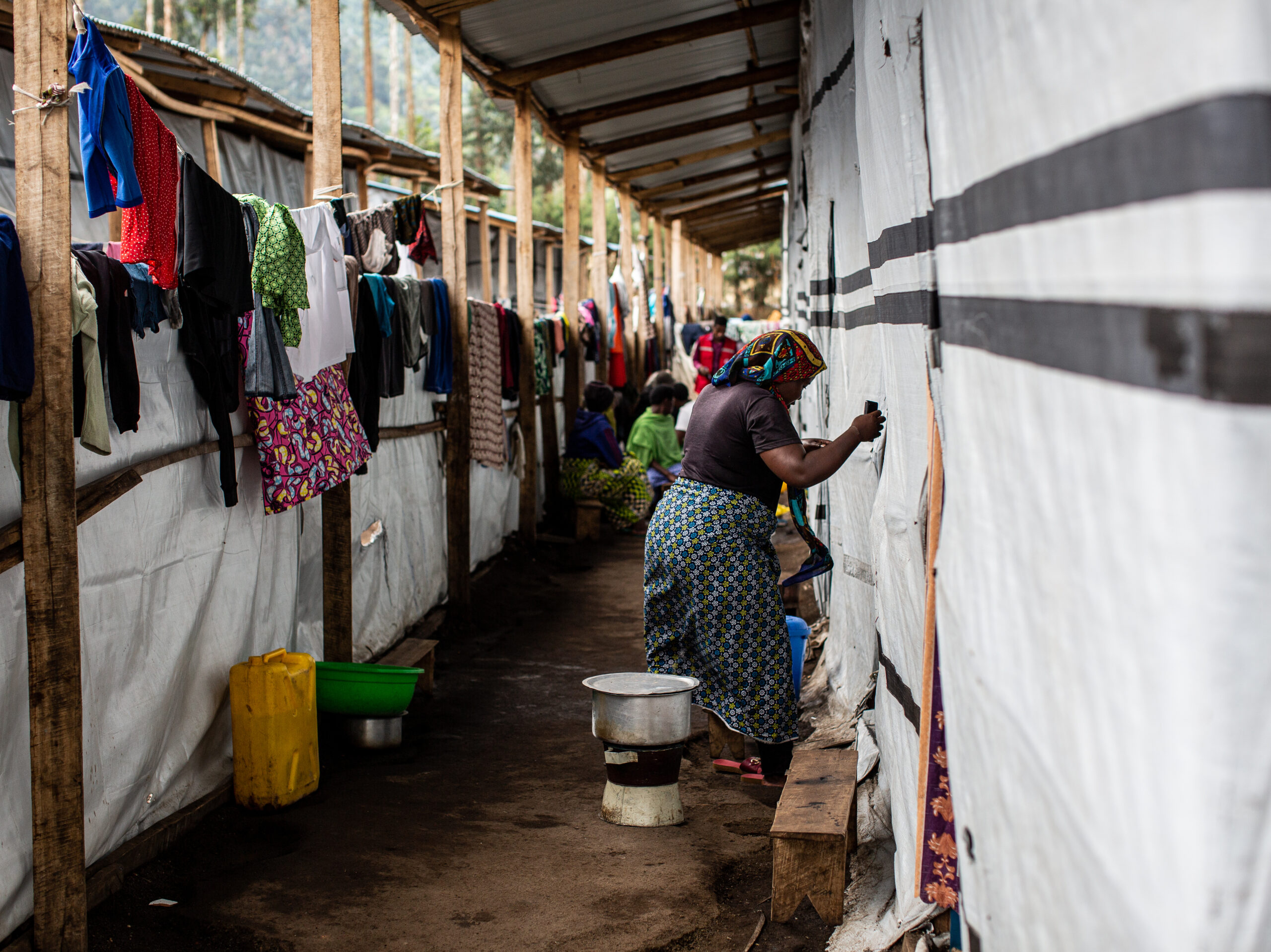 The Nkamira Transit Center in western Rwanda is home to more than 6,000 refugees who fled violence in the eastern Democratic Republic of Congo.