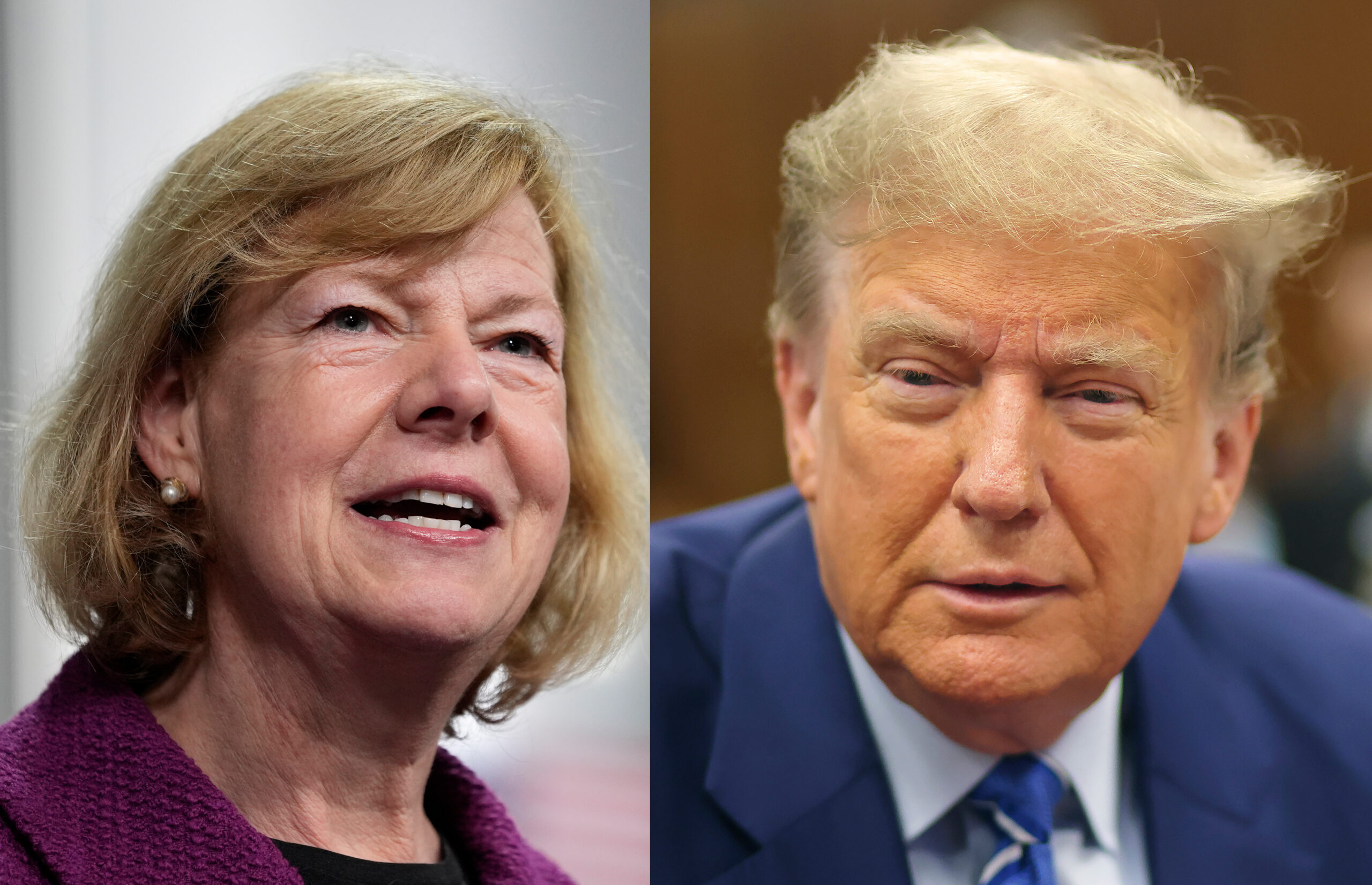 Trump, Baldwin hold narrow Wisconsin leads in latest Marquette poll