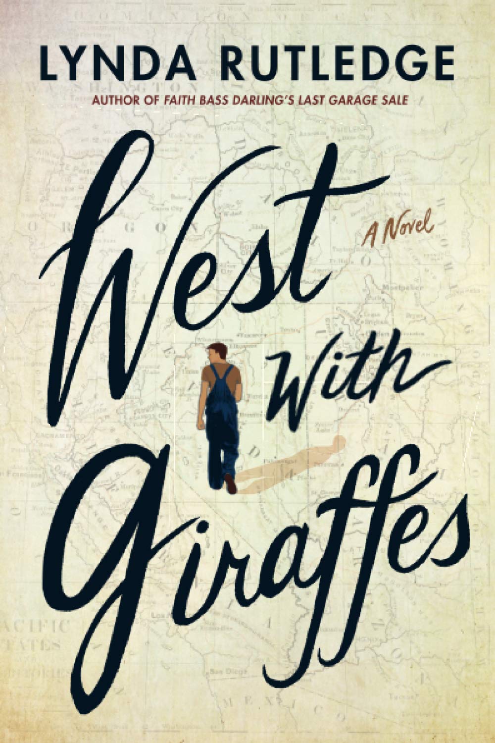 Book Cover for "West With Giraffes" by Lynda Rutledge