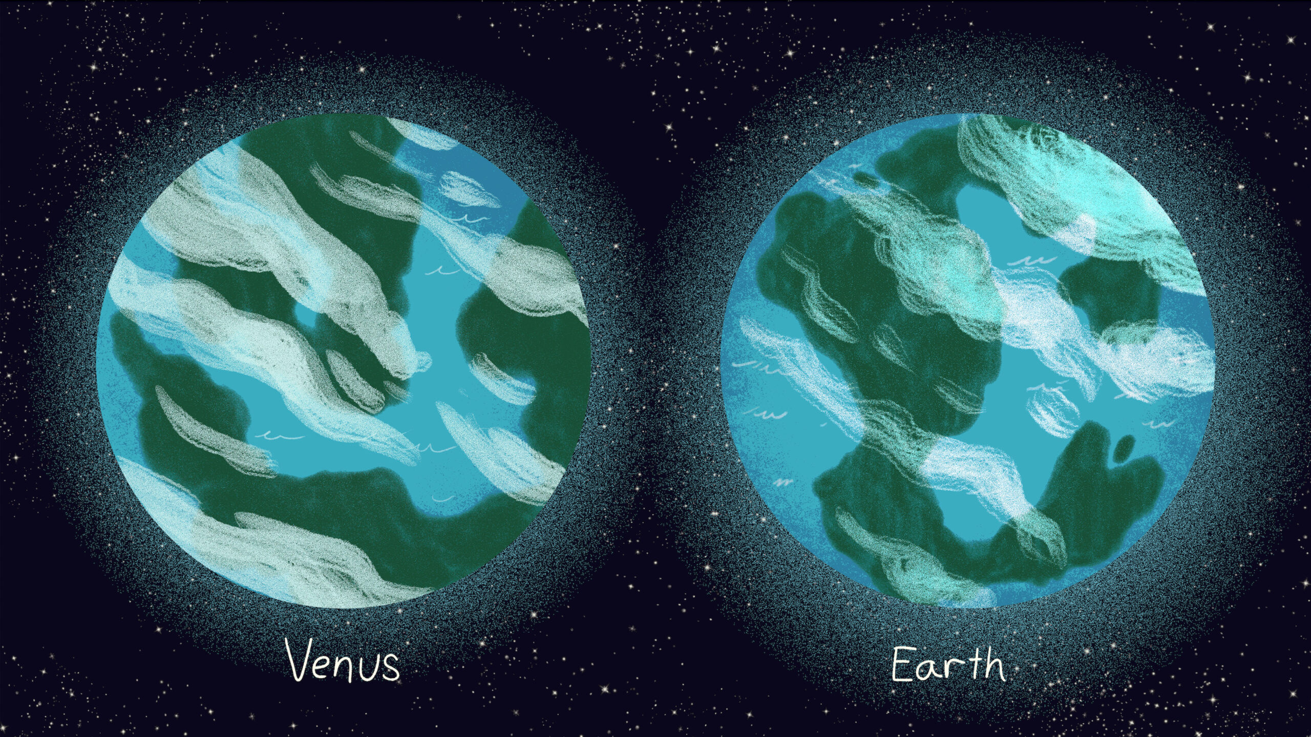 Venus and Earth used to look like ‘twin’ planets. What happened?