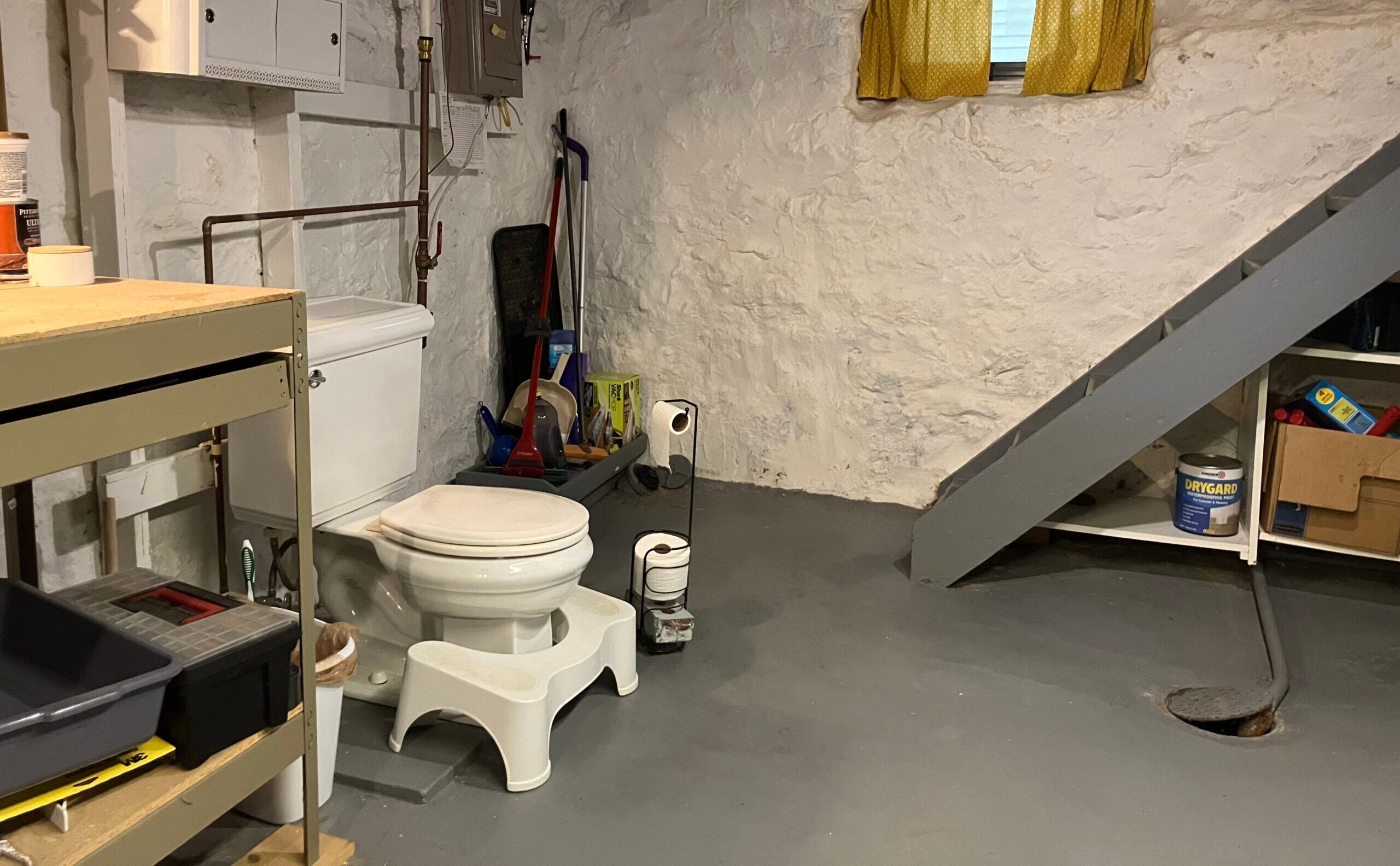 Is the Midwestern basement toilet a thing?