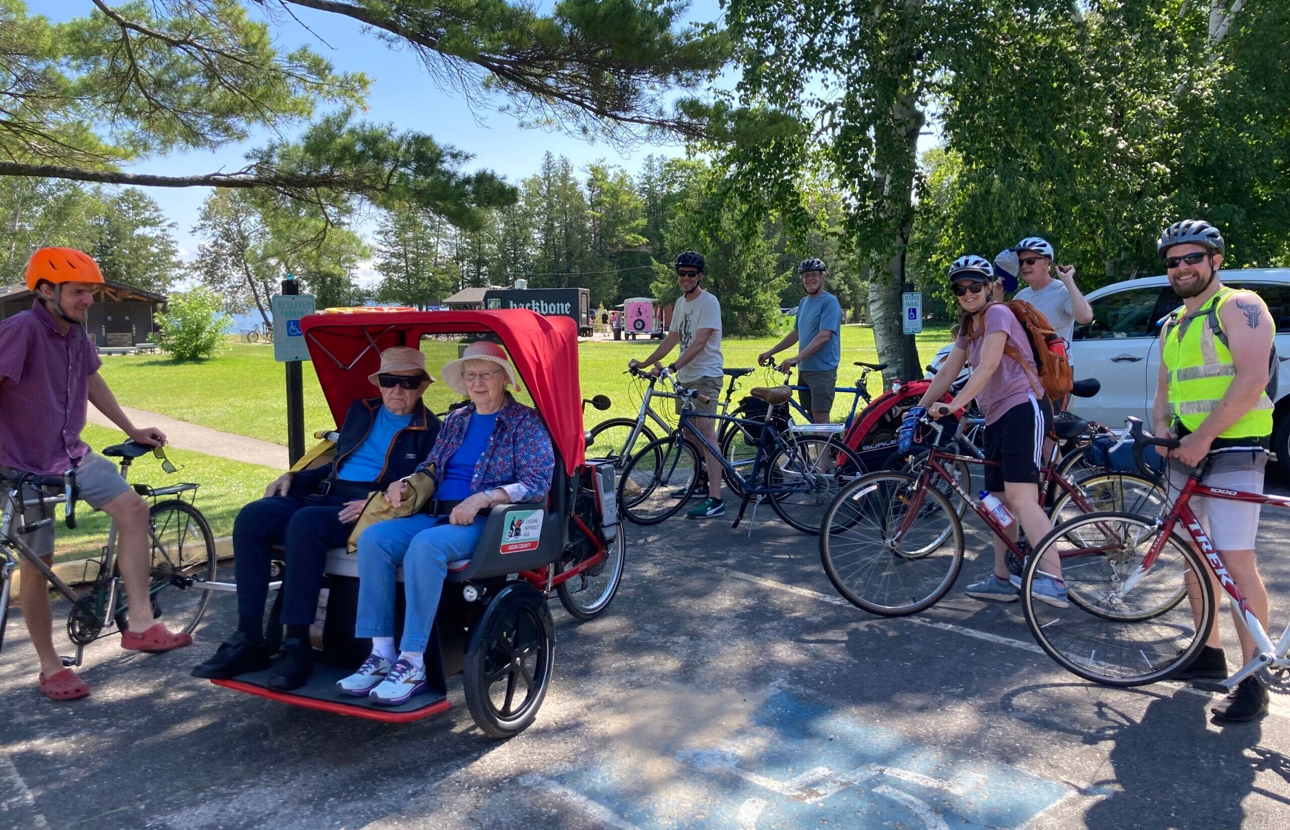 Wisconsin seniors are biking all over the state thanks to Cycling Without Age