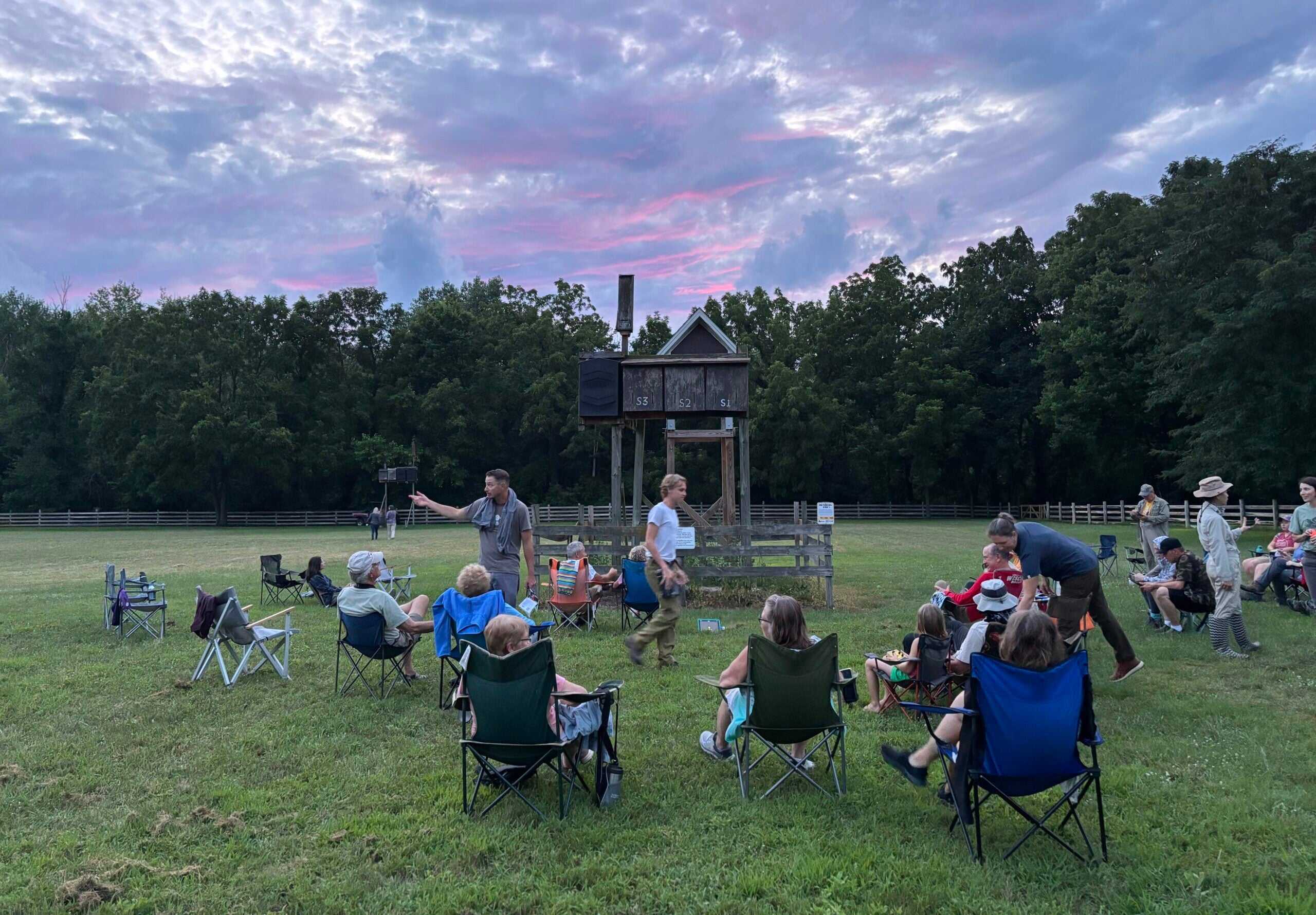 A dance of 3,000 bats: Watching the morning swarm at Nelson Dewey State Park