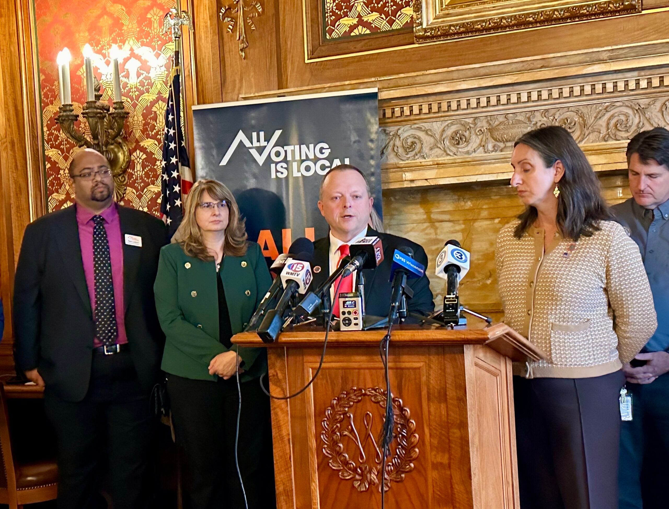 Wisconsin Republicans and Democrats are backing election bills. Just not the same ones.