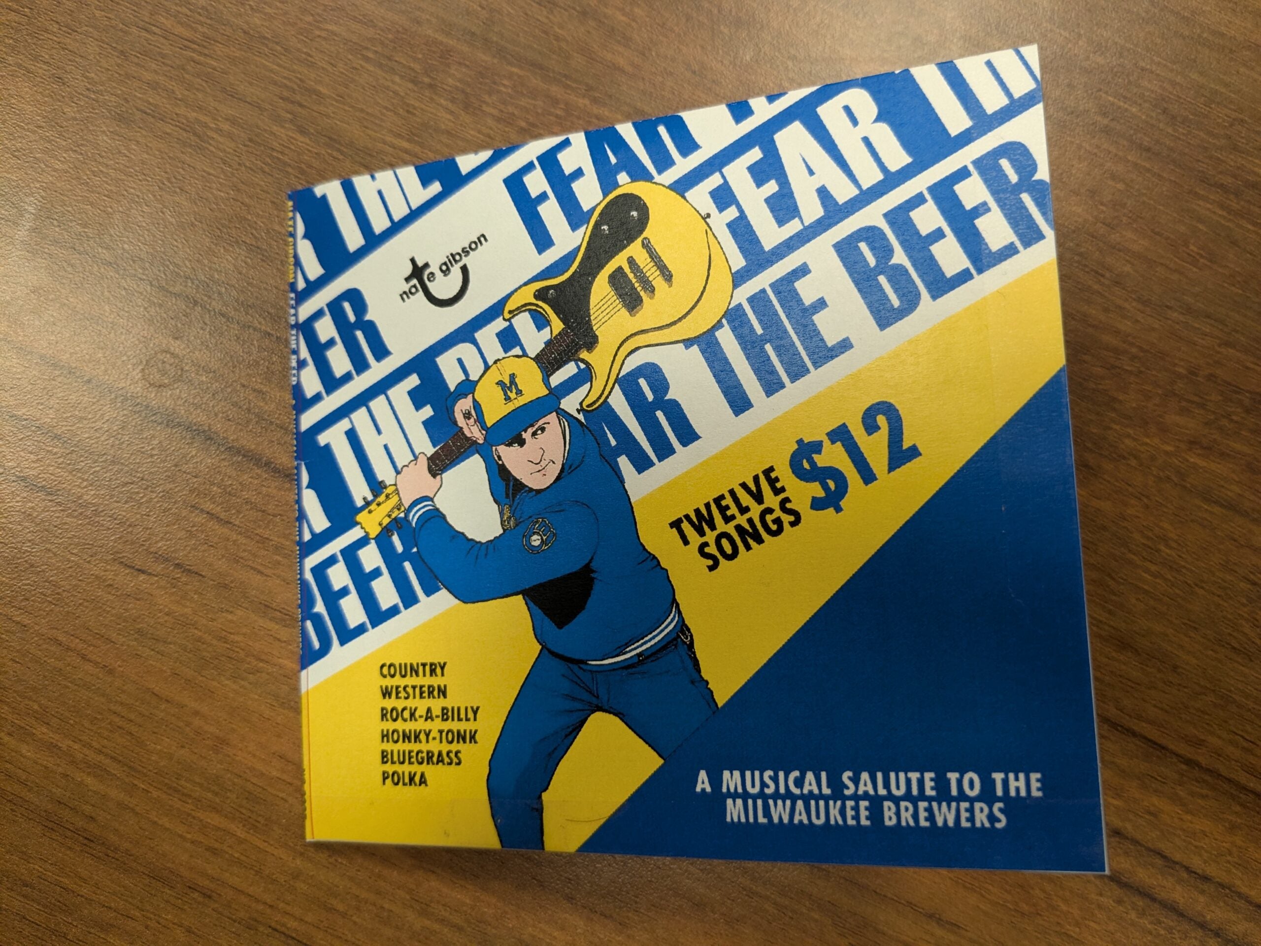 Wisconsin country musician releases ‘Fear the Beer,’ a tribute to Milwaukee Brewers