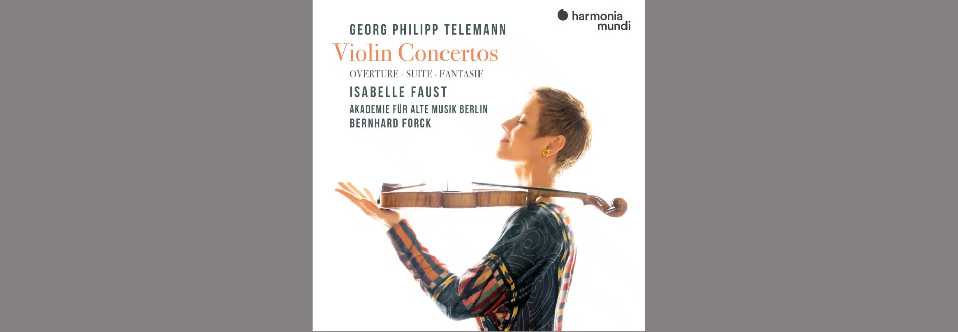 WPR Music new album of the week: ‘Telemann: Violin Concertos. Overture. Suite. Fantasie’