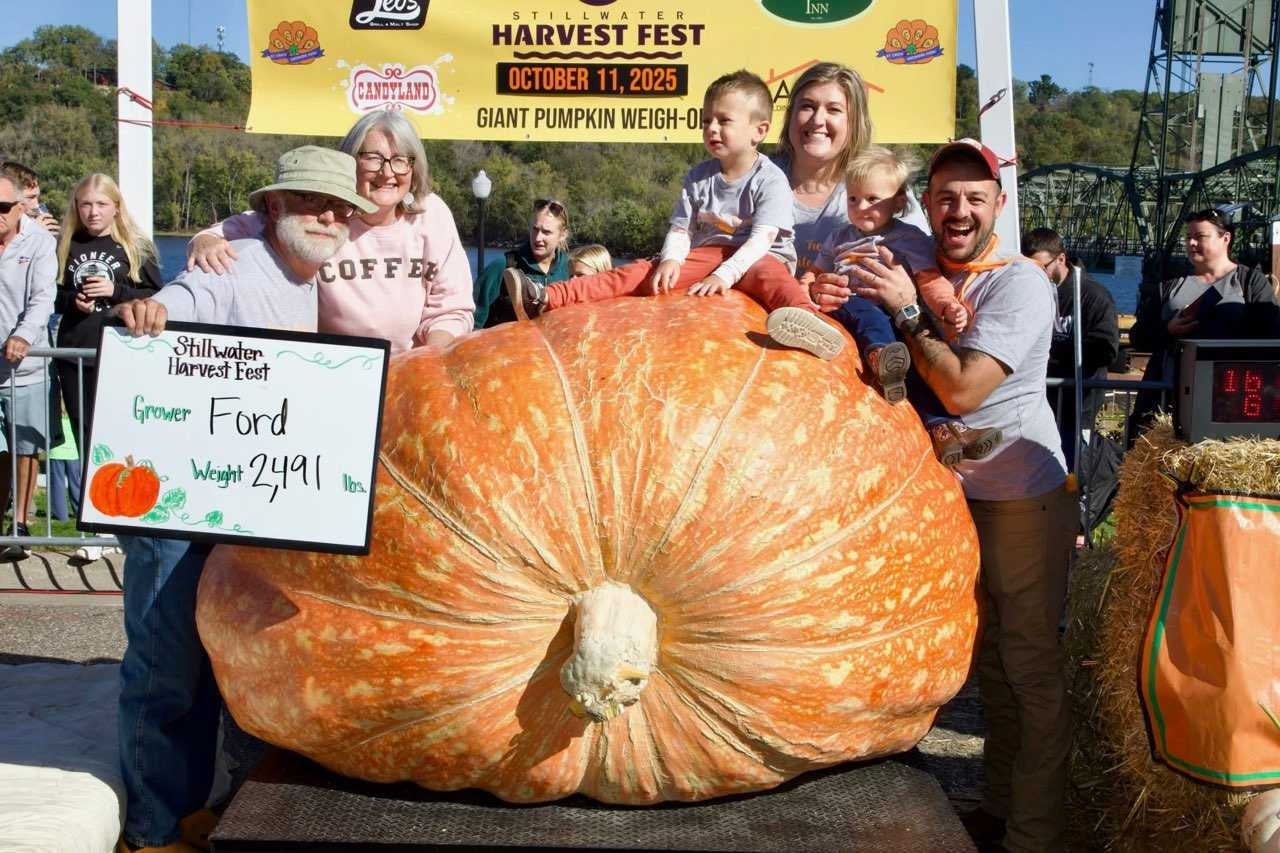 ‘I’m still a boy playing in the dirt’: Wisconsin gardener on decades of growing giant pumpkins