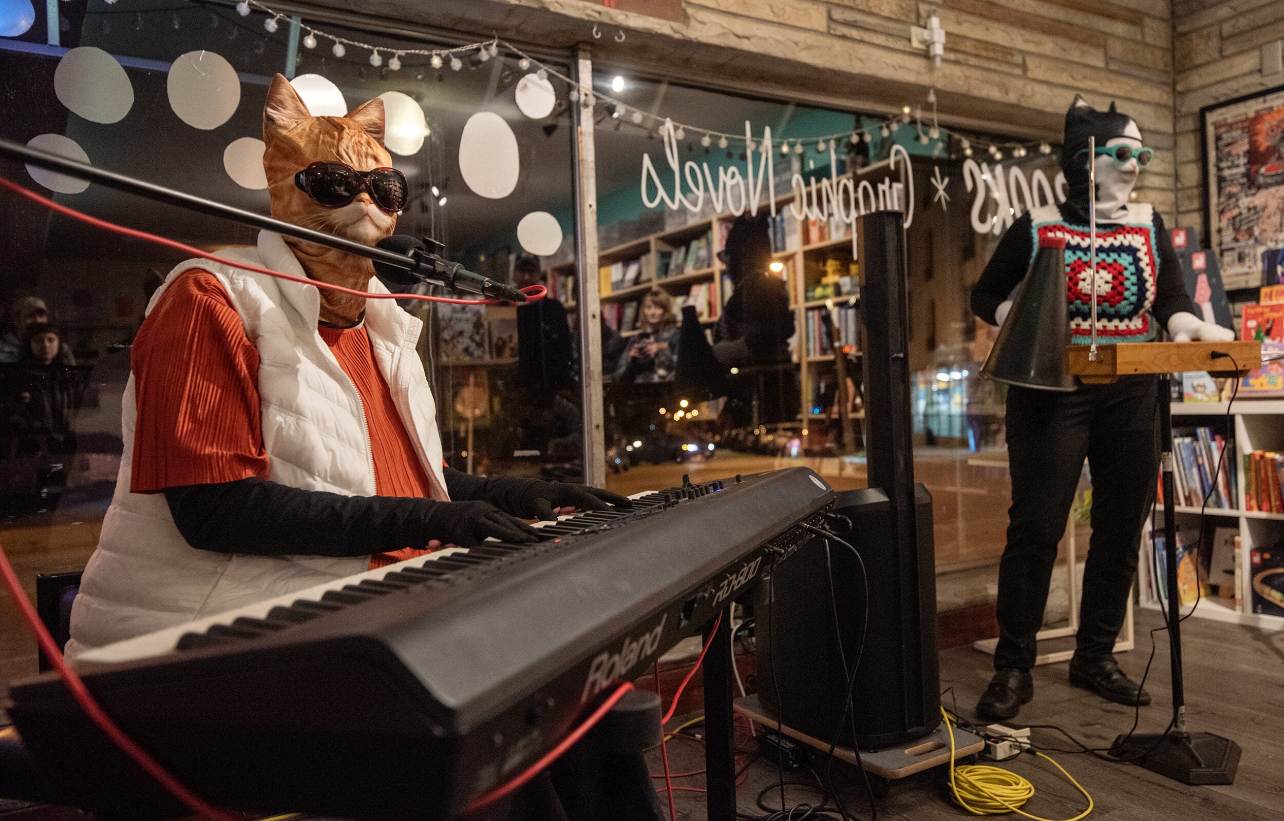 ‘We’re just a couple of cats who play music’: The Hissy Kits perform for their Milwaukee litter