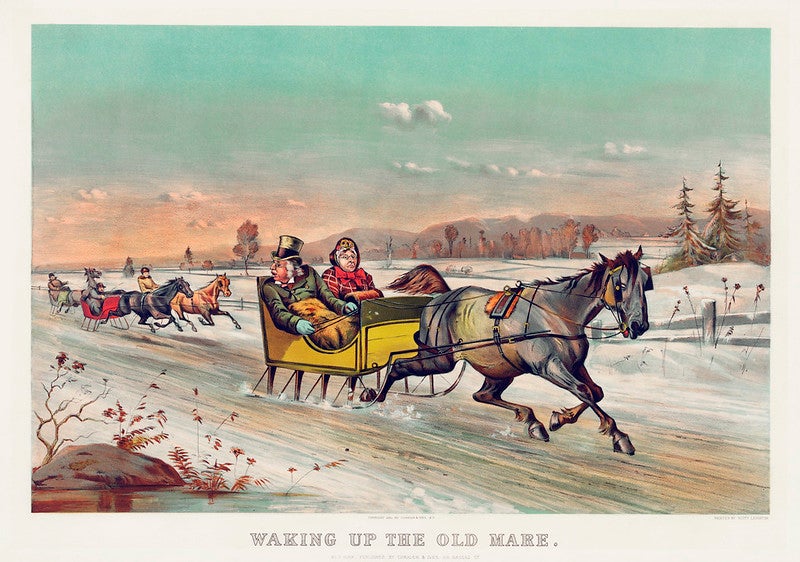 Oh what fun it is to ride: A brief history of sleigh travel in Wisconsin