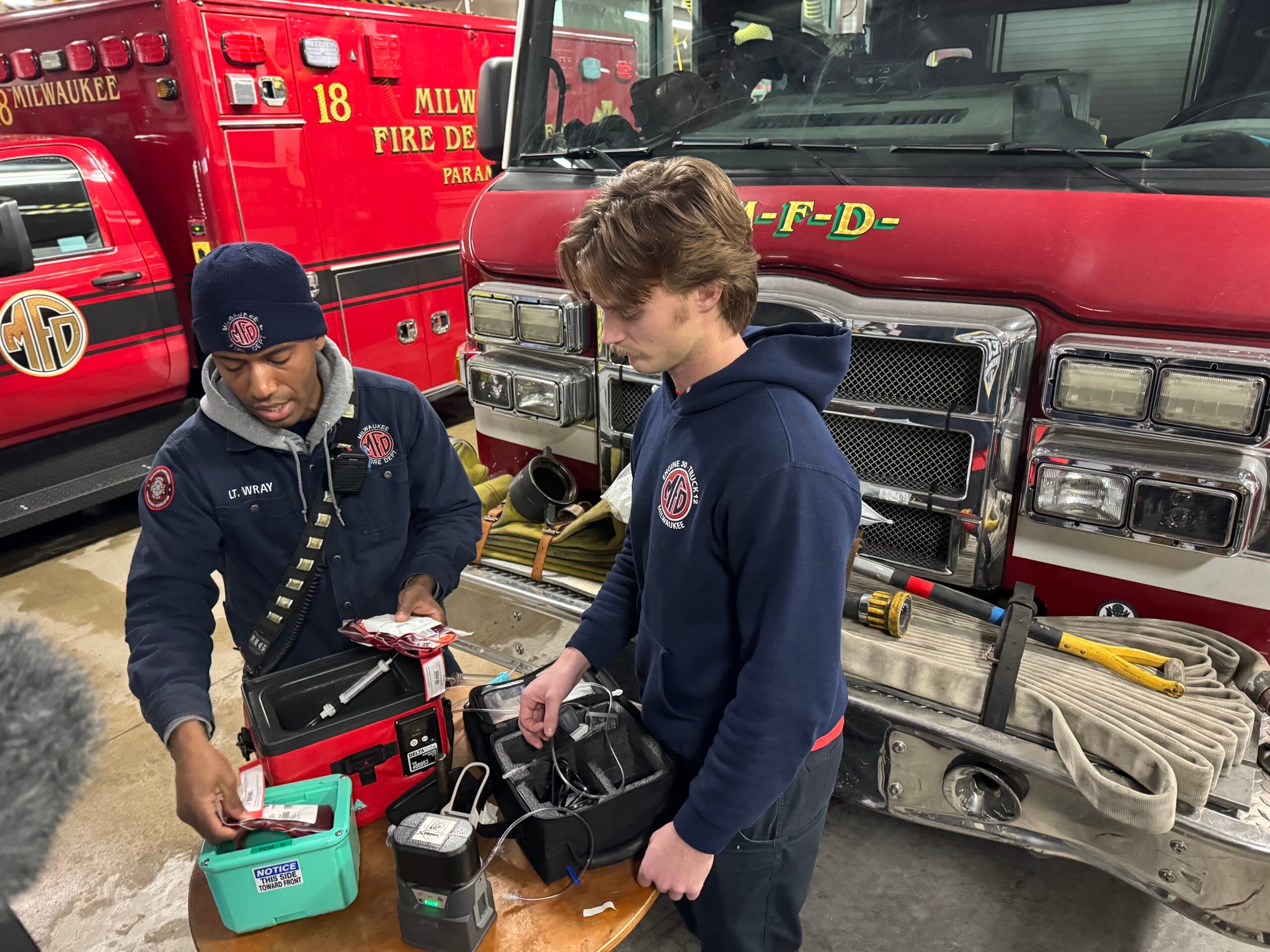 First responders in Milwaukee, Madison see success in first year of whole blood transfusion initiative