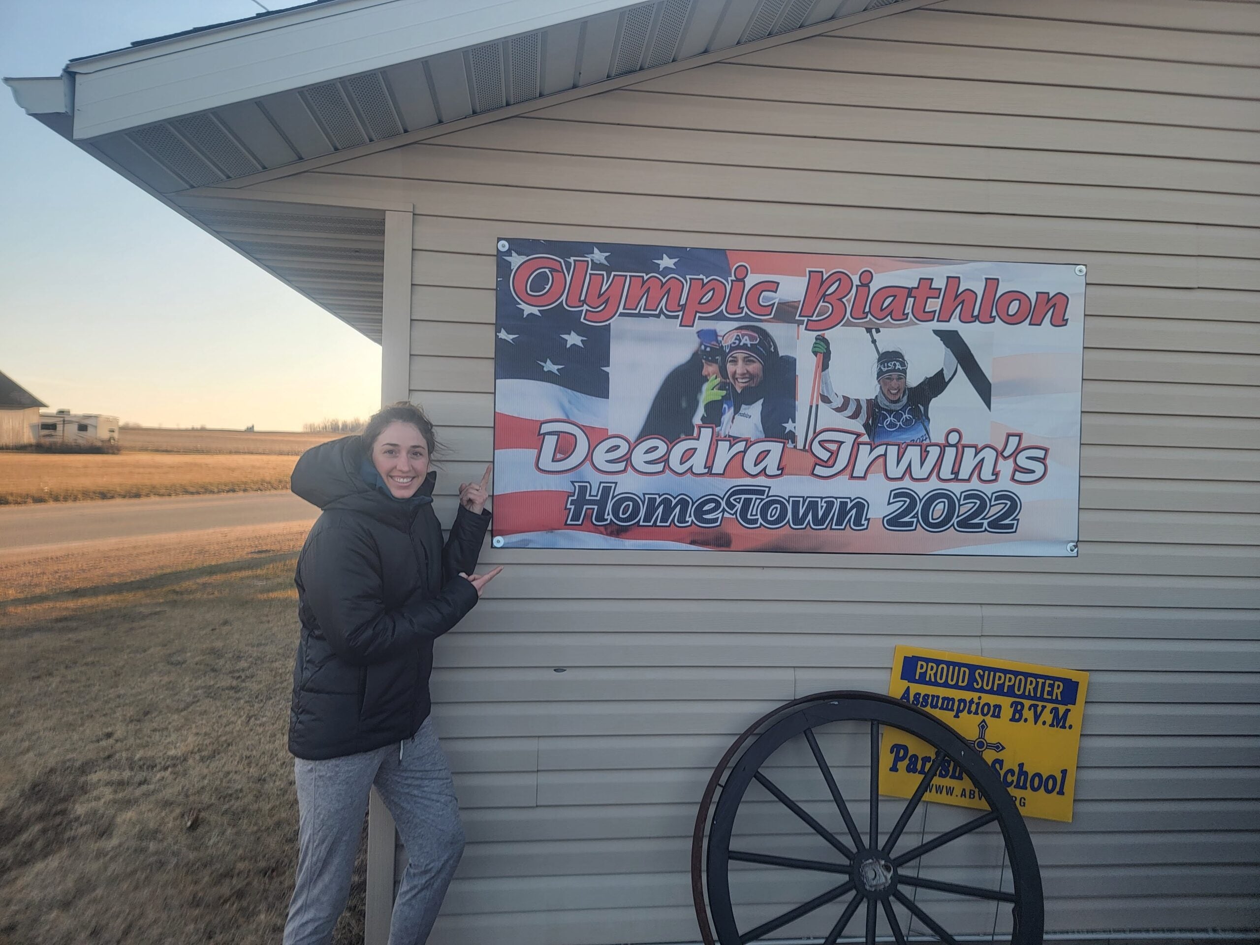 Small-town Wisconsin biathlete prepares for second Winter Olympics appearance