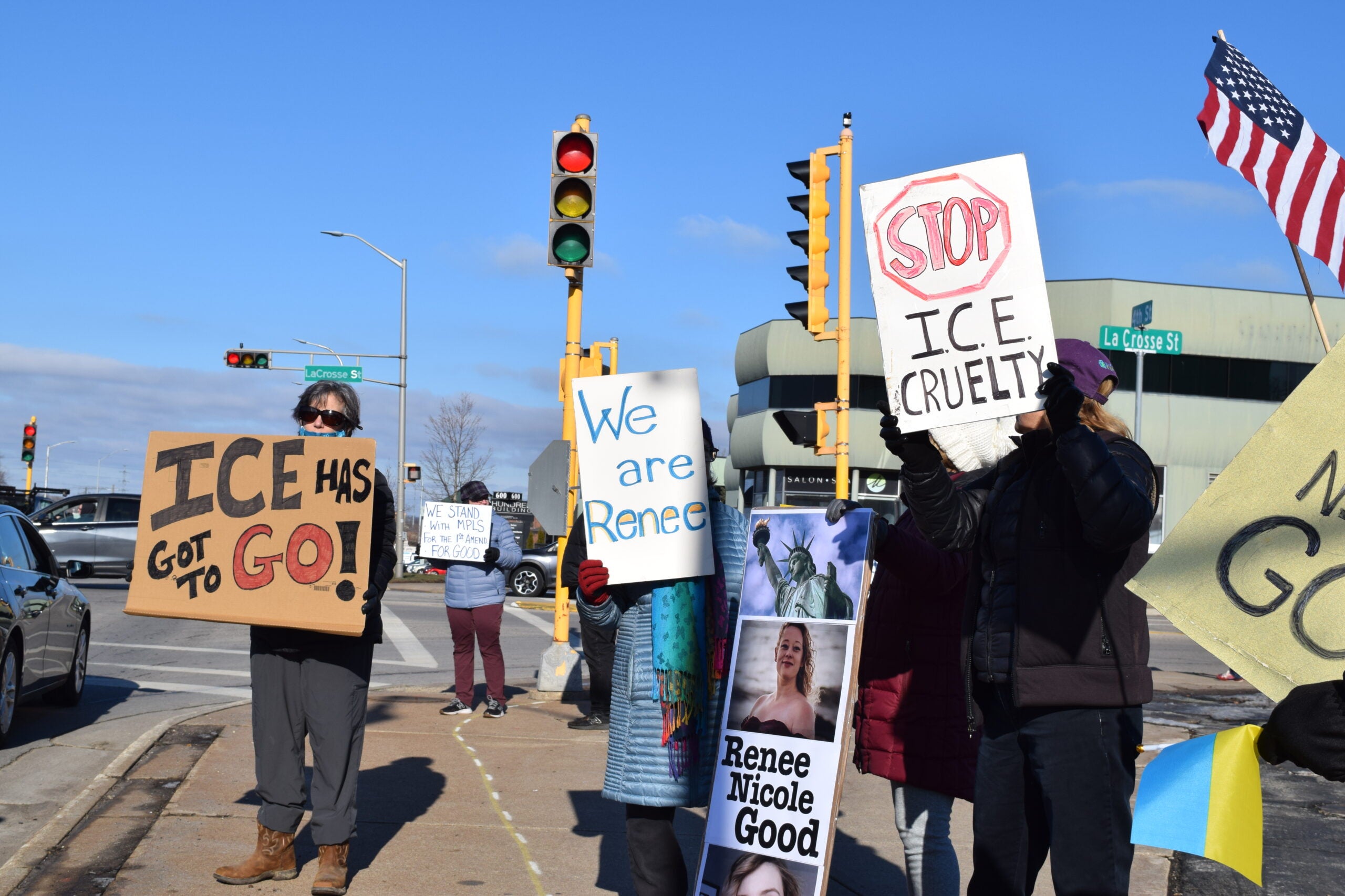 Wisconsin communities protest fatal ICE shooting in Minneapolis
