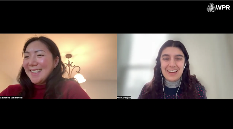 WPR interviews Catherine Van  Handel